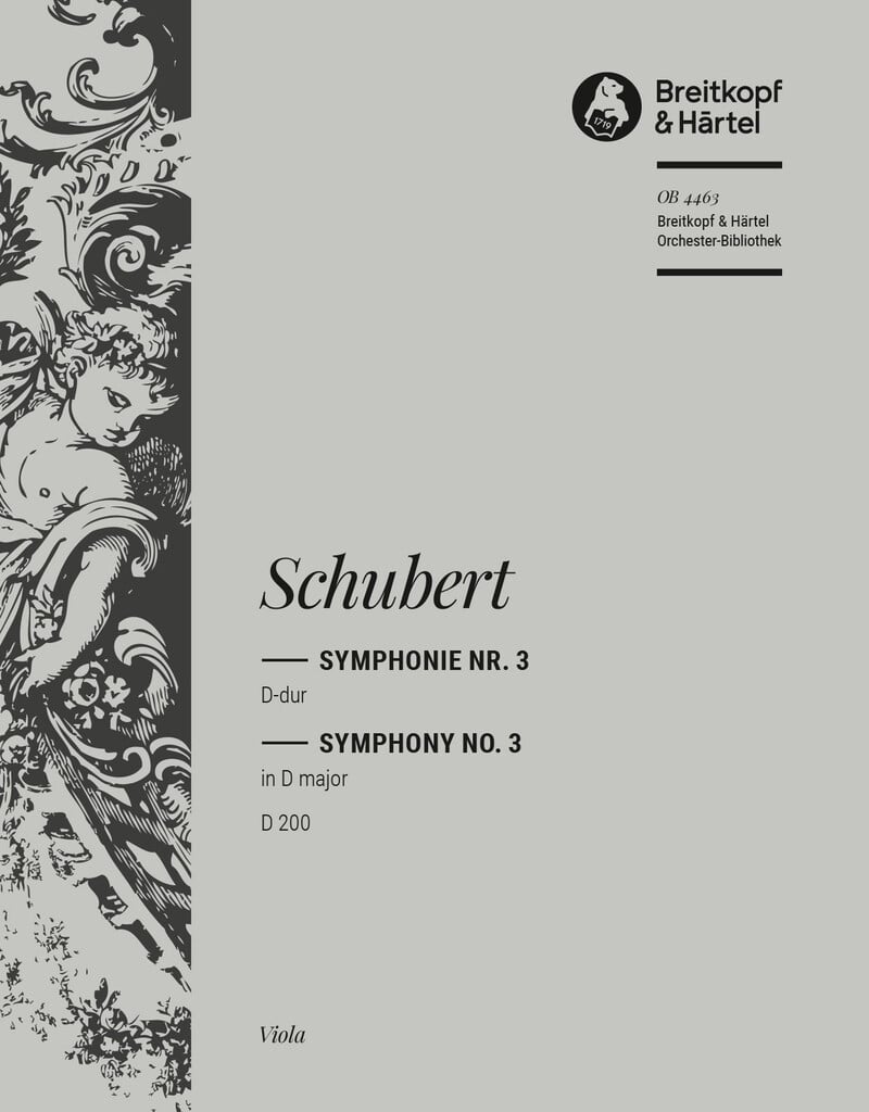 Symphonie Nr. 3 D-dur D 200